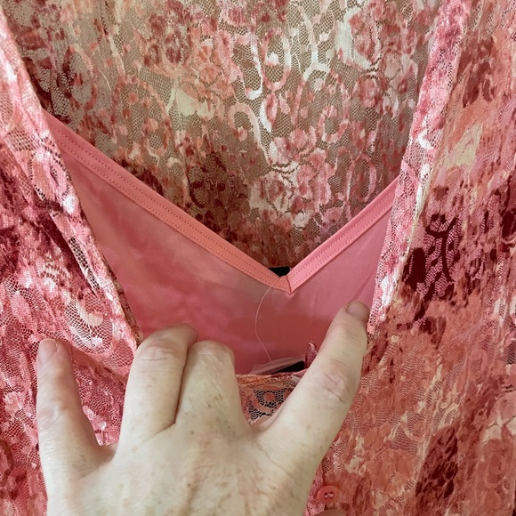 Torrid Lace Maxi Dress Fully Lined New Size 1 14/16 - Picture 5 of 8